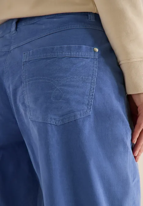 Wide Legs Pantalon coal blue