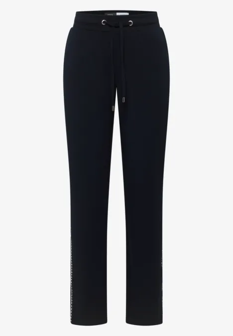 Pantalon avec détail de bande universal blue Pantalon avec détail de bande universal blue
