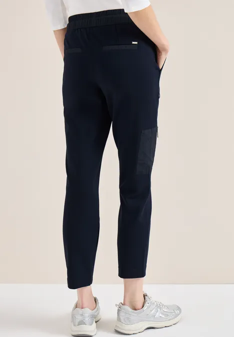 Broek met smalle pijpen universal blue