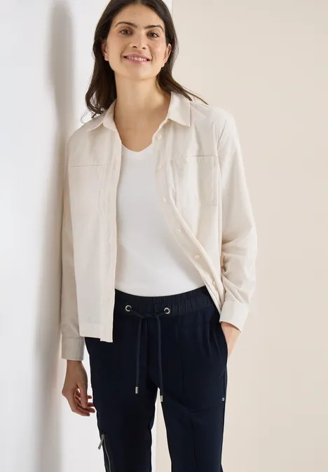 Broek met smalle pijpen universal blue