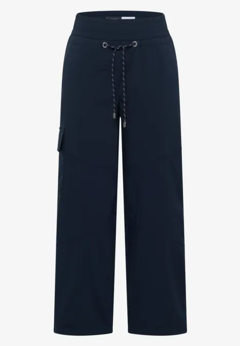 High Waist Straight Leg Hose im Loose Fit universal blue High Waist Straight Leg Hose im Loose Fit universal blue