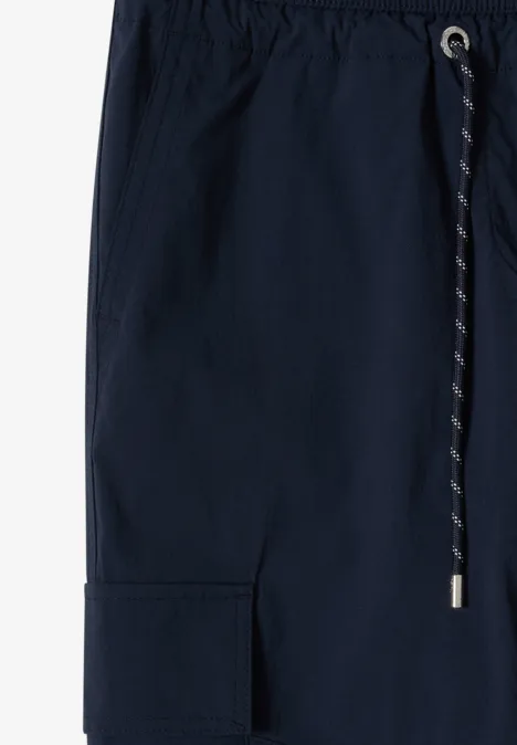 High Waist Straight Leg Hose im Loose Fit universal blue High Waist Straight Leg Hose im Loose Fit universal blue