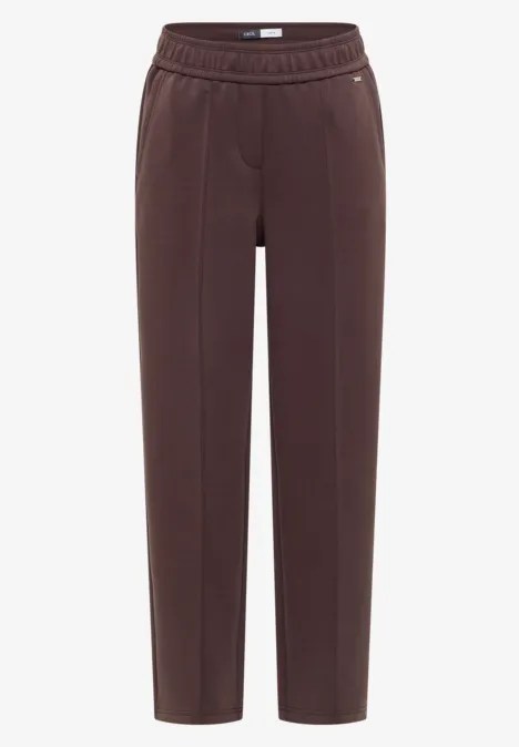 Pantalon Straight Legs macchiato brown