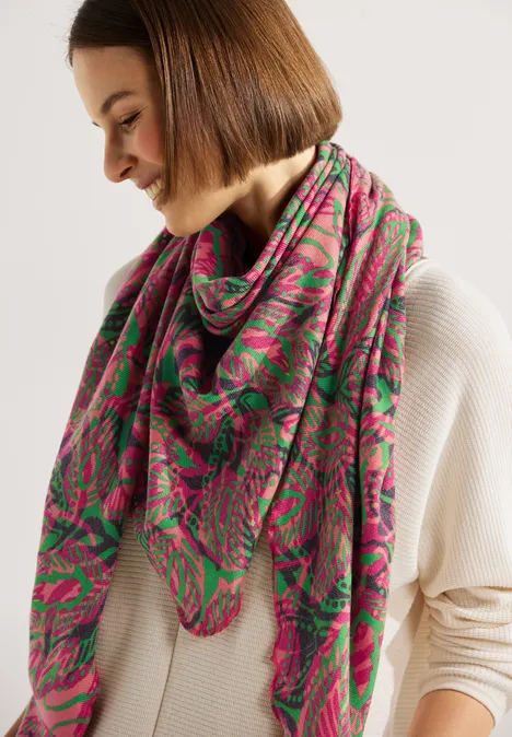 Foulard triangle cosy cosy coral