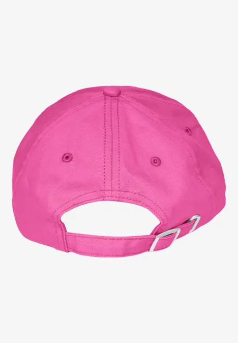 Cap mit Wording bloomy pink