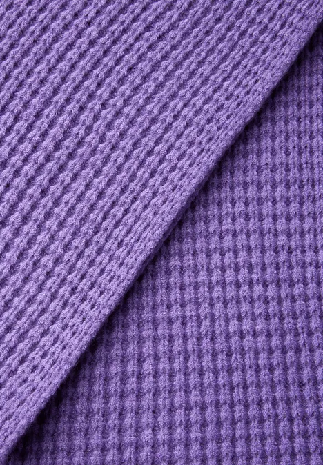 Loop-Schal mit Struktur wild lilac