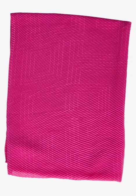 Bedruckter Schal jewel pink