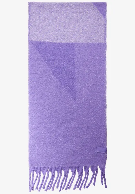 Jaquard sjaal gentle lilac