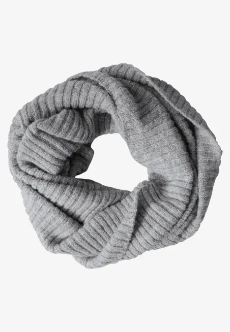 Strick-Loop mineral grey melange
