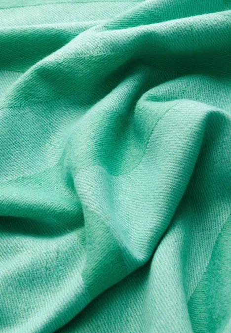 Gemusterter Schal aventurine green