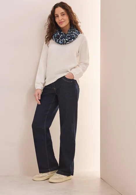 Loop Schal mit Folien Print universal blue