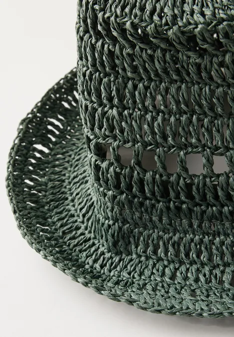 Strohhut dark balmy khaki