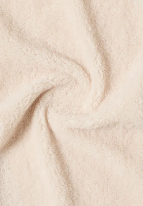 Teddy Schal teddy vanilla white