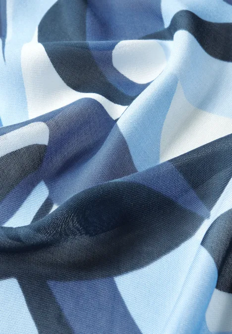 Gemustertes Bandana urban navy blue