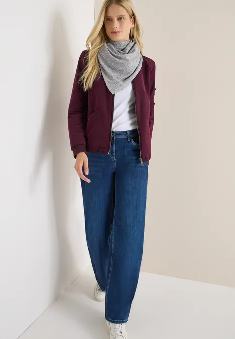 Kuscheliges Dreieckstuch flint grey melange