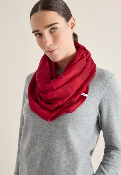 Loop Schal beaujolais red