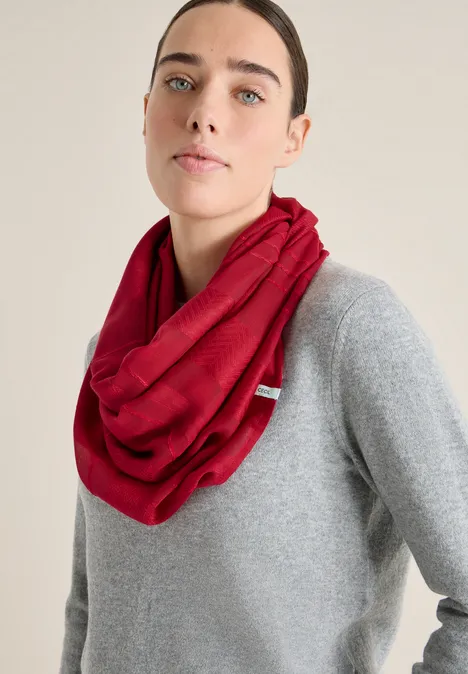 Loop Schal beaujolais red