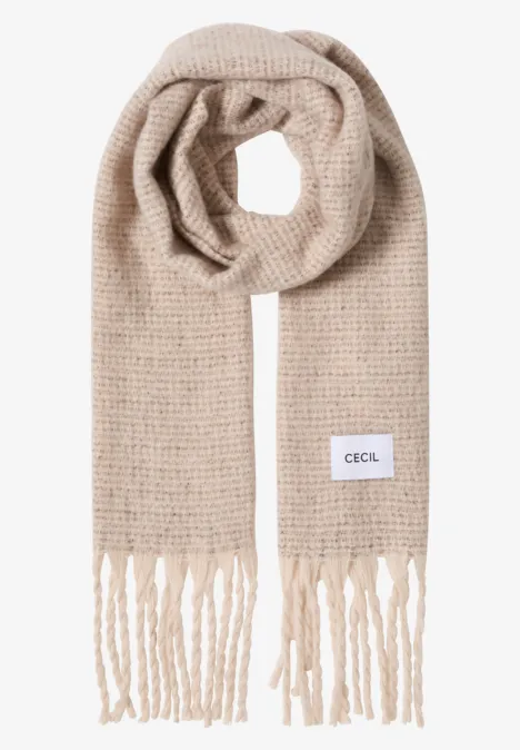 Kuscheliger Schal sandalwood beige melange