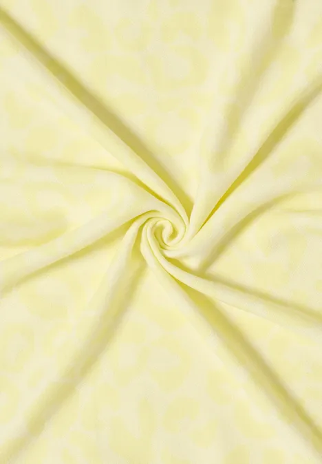 Kuscheliger Schal iced yellow