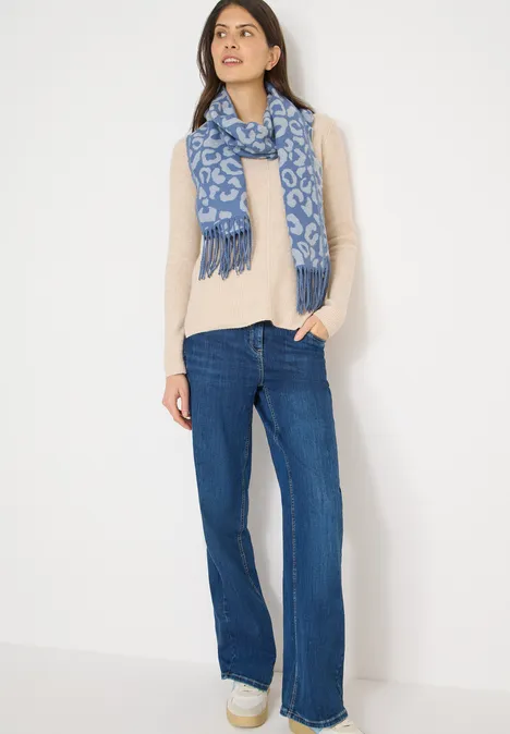 Kuscheliger Schal coal blue