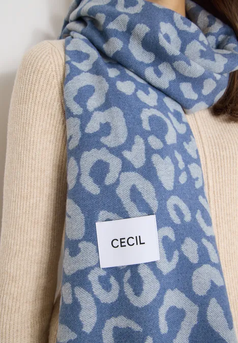 Kuscheliger Schal coal blue