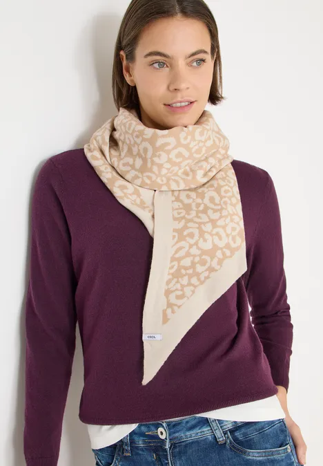 Leo Dreieckstuch crispy camel