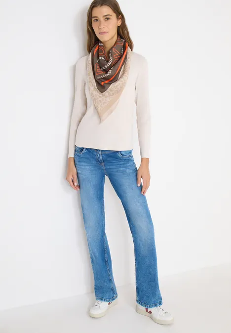 Patchwork Tuch mocha taupe Patchwork Tuch mocha taupe