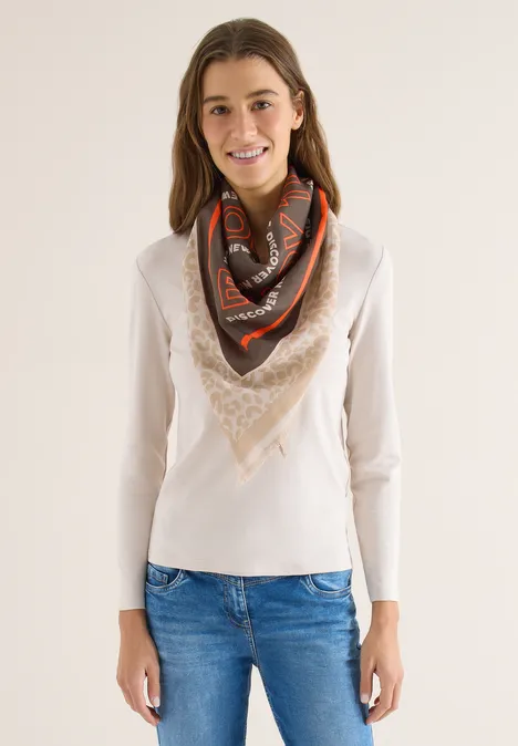 Patchwork Tuch mocha taupe Patchwork Tuch mocha taupe