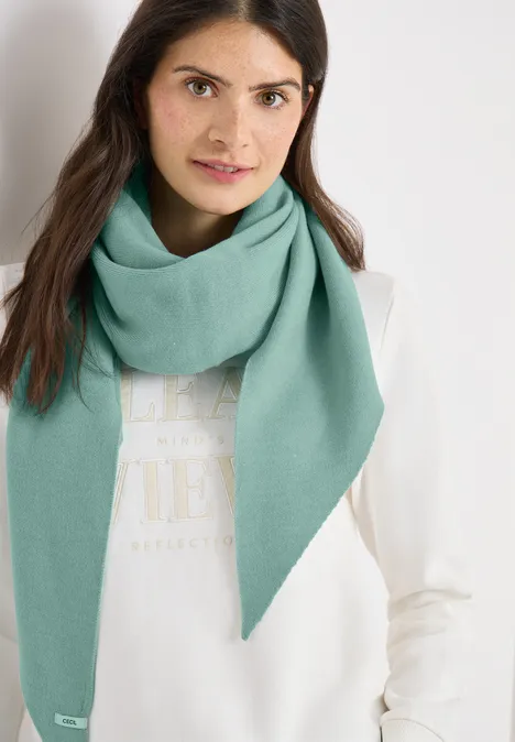 Dreieckstuch mint sea green