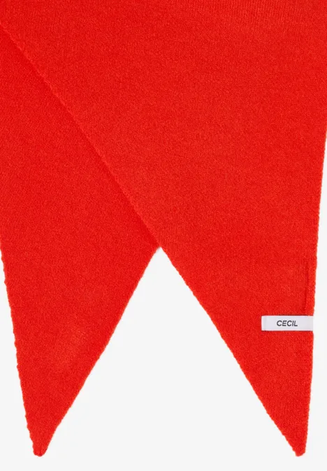 Dreieckstuch cherry tomato orange