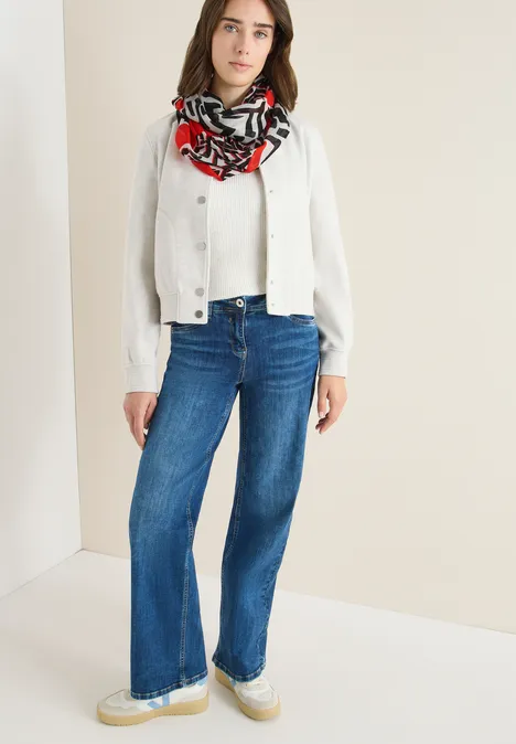 Gemusterter Loop-Schal pumpkin orange