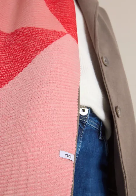 Kuscheliger Plissée Schal pumpkin orange Kuscheliger Plissée Schal pumpkin orange