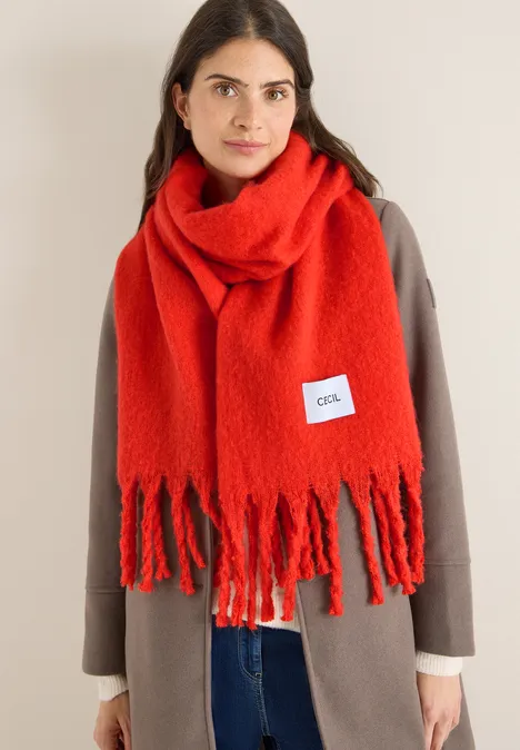 Kuscheliger Schal pumpkin orange Kuscheliger Schal pumpkin orange