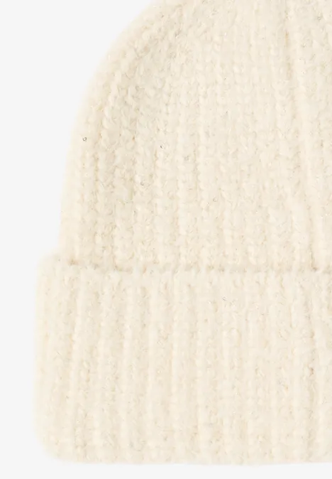 Zachte gebreide muts null
