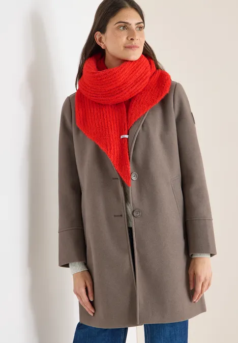 Driehoekige sjaal met glitter pumpkin orange Driehoekige sjaal met glitter pumpkin orange