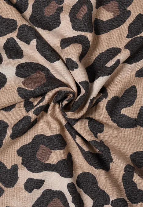 Leo Loop-Schal Black