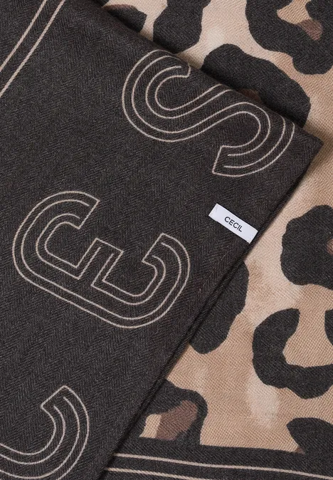 Leo Loop-Schal Black