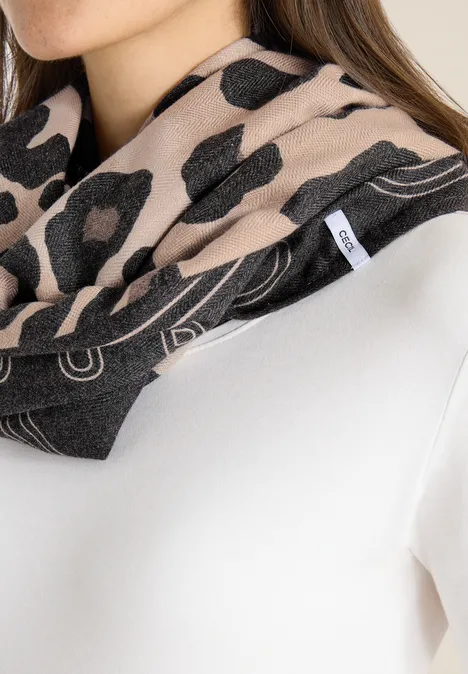 Leo Loop-Schal Black