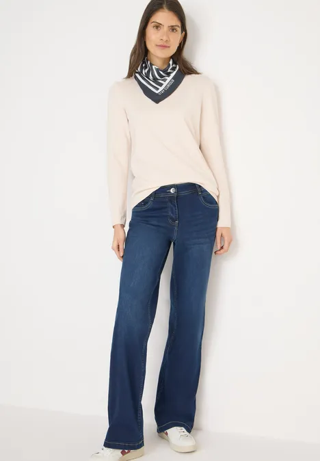 Gemustertes Bandana universal blue