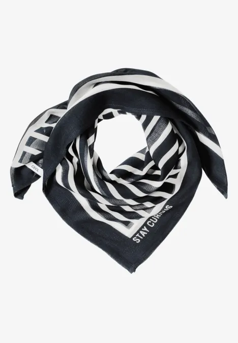 Gemustertes Bandana universal blue