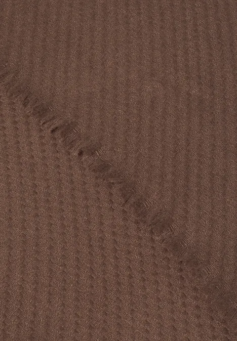 Driehoekige sjaal urban taupe