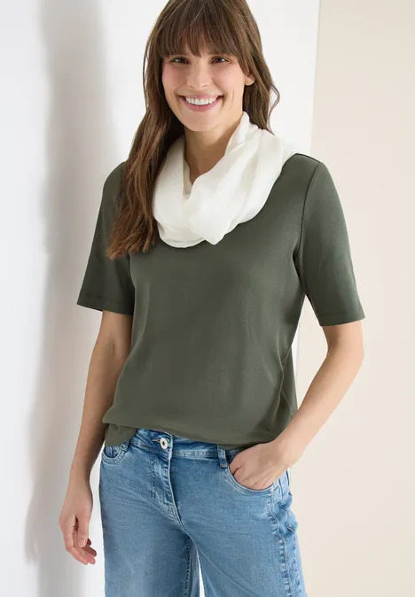 Foulard loop vanilla white