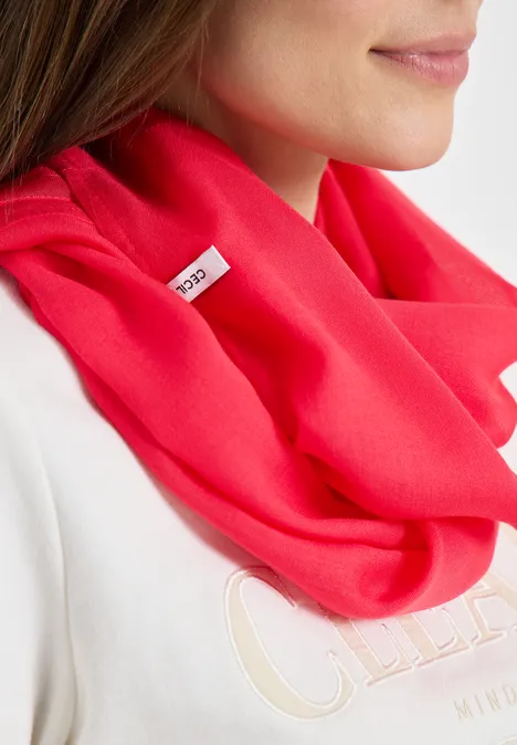 Foulard loop glazed apple red