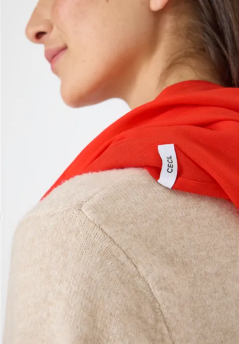 Loop Schal cherry tomato orange Loop Schal cherry tomato orange