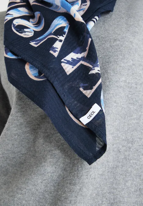 Gemustertes Tuch universal blue Gemustertes Tuch universal blue