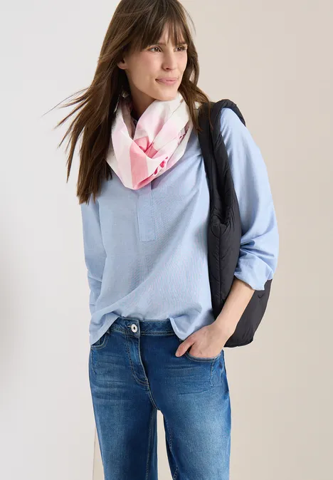 Loop-Schal mit Streifenmuster vanilla white Loop-Schal mit Streifenmuster vanilla white