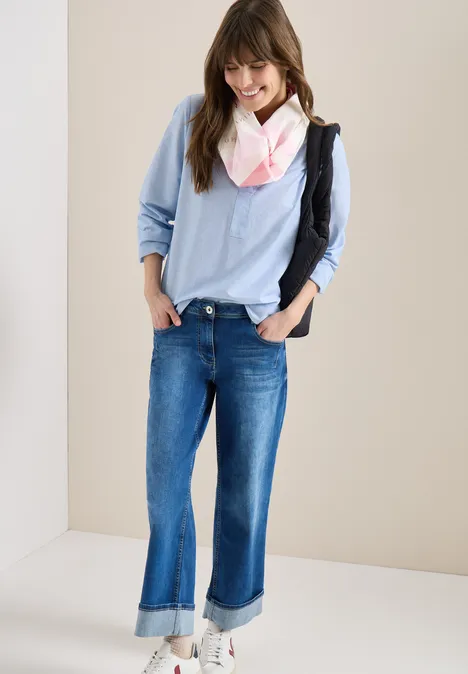 Loop-Schal mit Streifenmuster vanilla white Loop-Schal mit Streifenmuster vanilla white