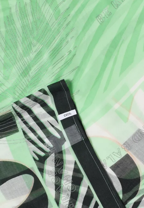 Foulard loop avec de fins détails filmés juicy lime