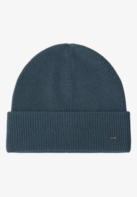 Beanie in Unifarbe mountain air blue