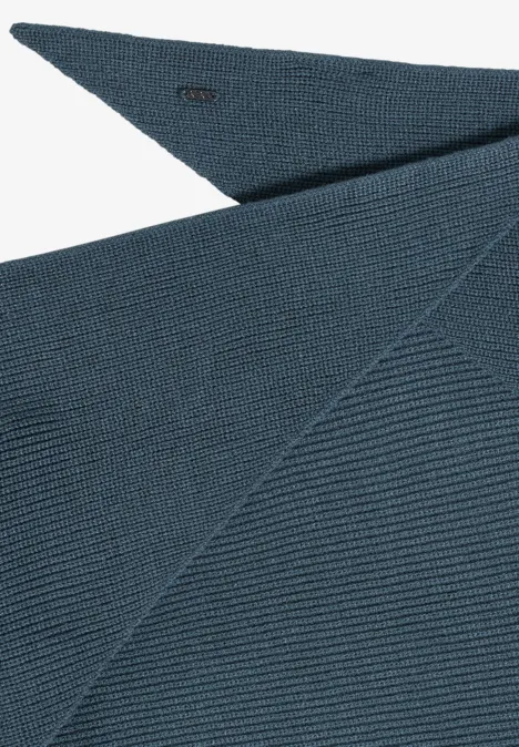 Dreieckstuch in Unifarbe mountain air blue